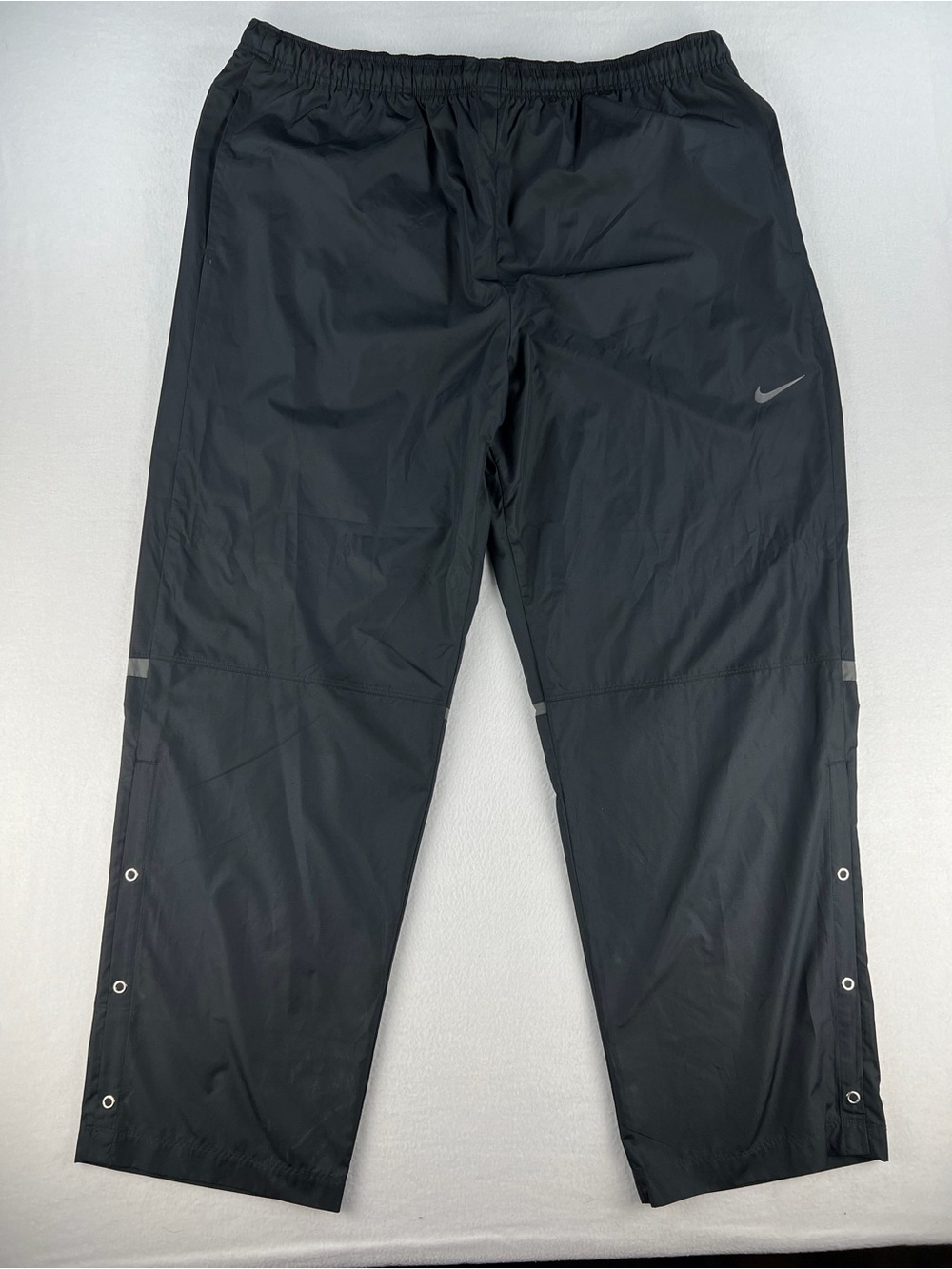 Nike Golf Storm Fit Water Resistant Black Pants Side Button Snap Mens Size XXL